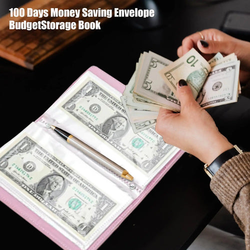 100 Envelope Savings Challenge Binder