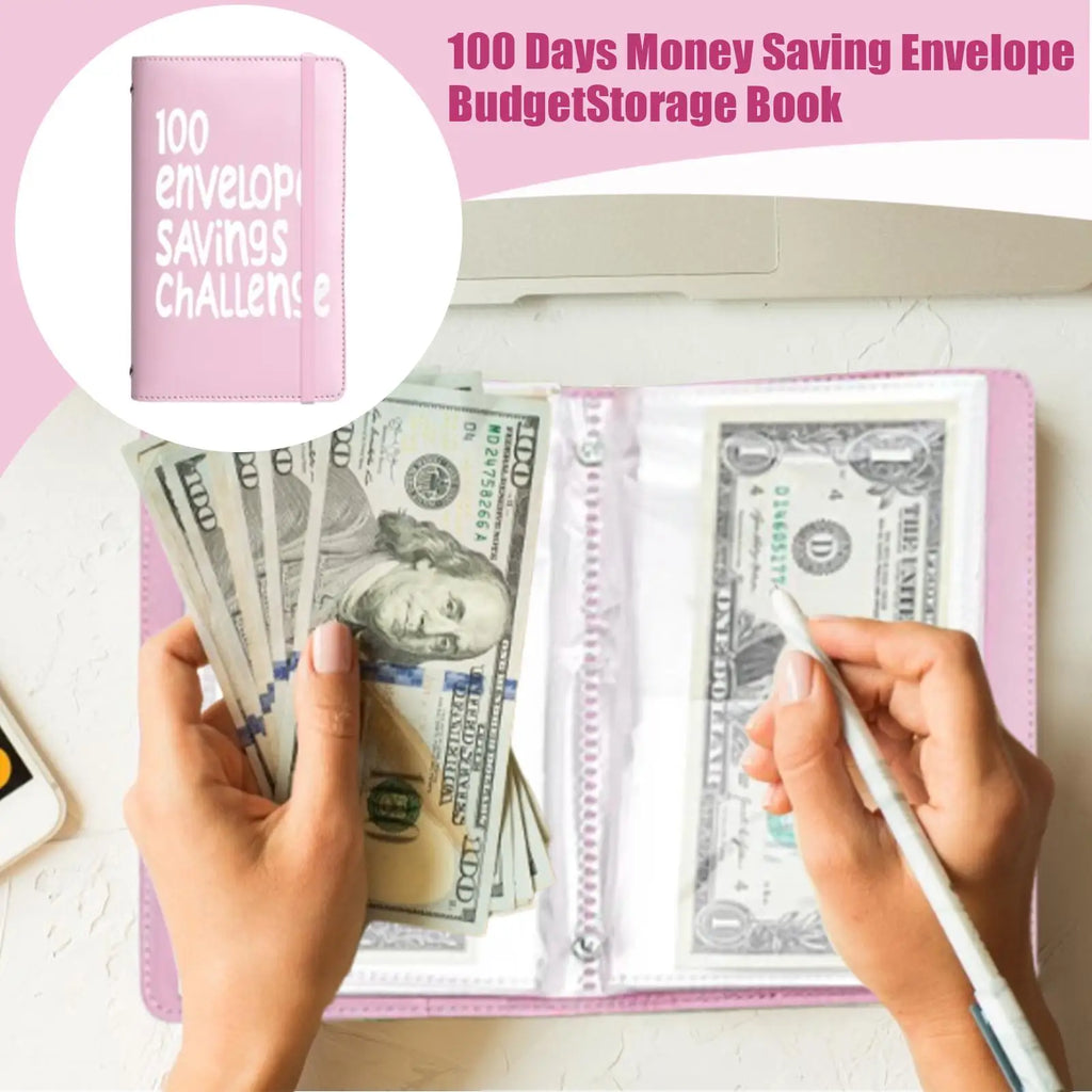 100 Envelope Savings Challenge Binder